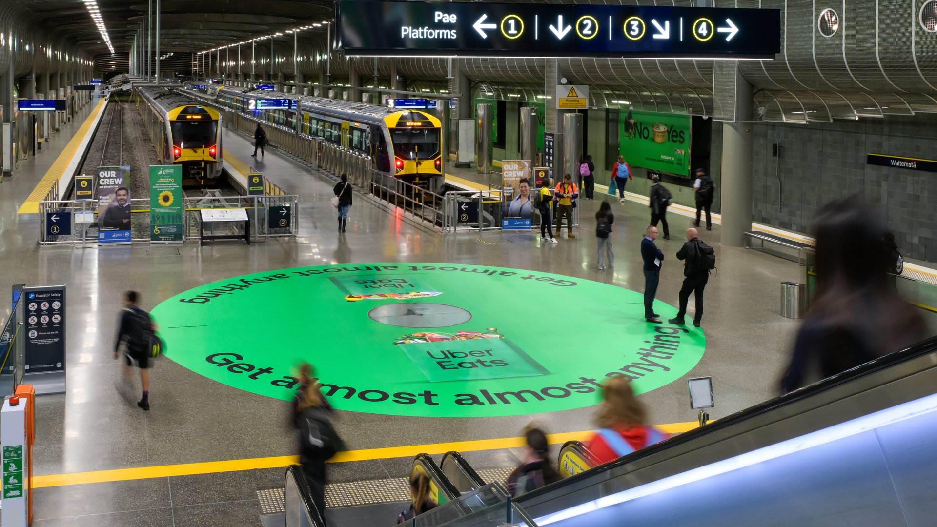20260423 - QMS - WSTO - Uber Eats - Waitemata Station Takeover - Platform Level - Floor Decal 1- high res