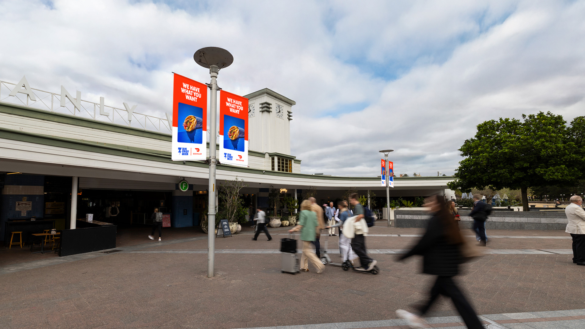 AU_QMS_NSW_Manly-Wharf_Flags-Esplanade_Doordash