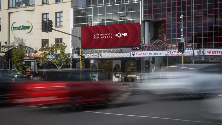 NZ_Beacons x QMS_NZ_Billboards_Broadway_Auckland
