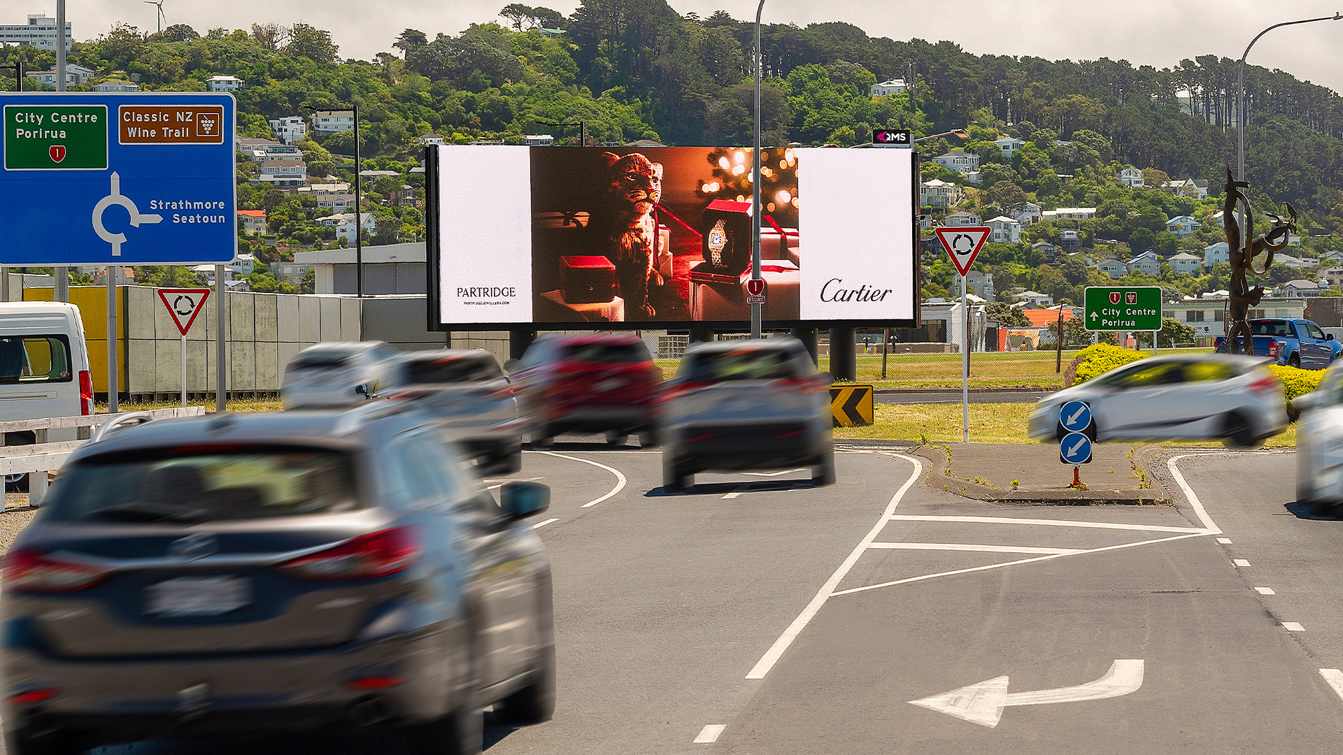 NZ_Cartier The WLG_Wellington Digital Billboard