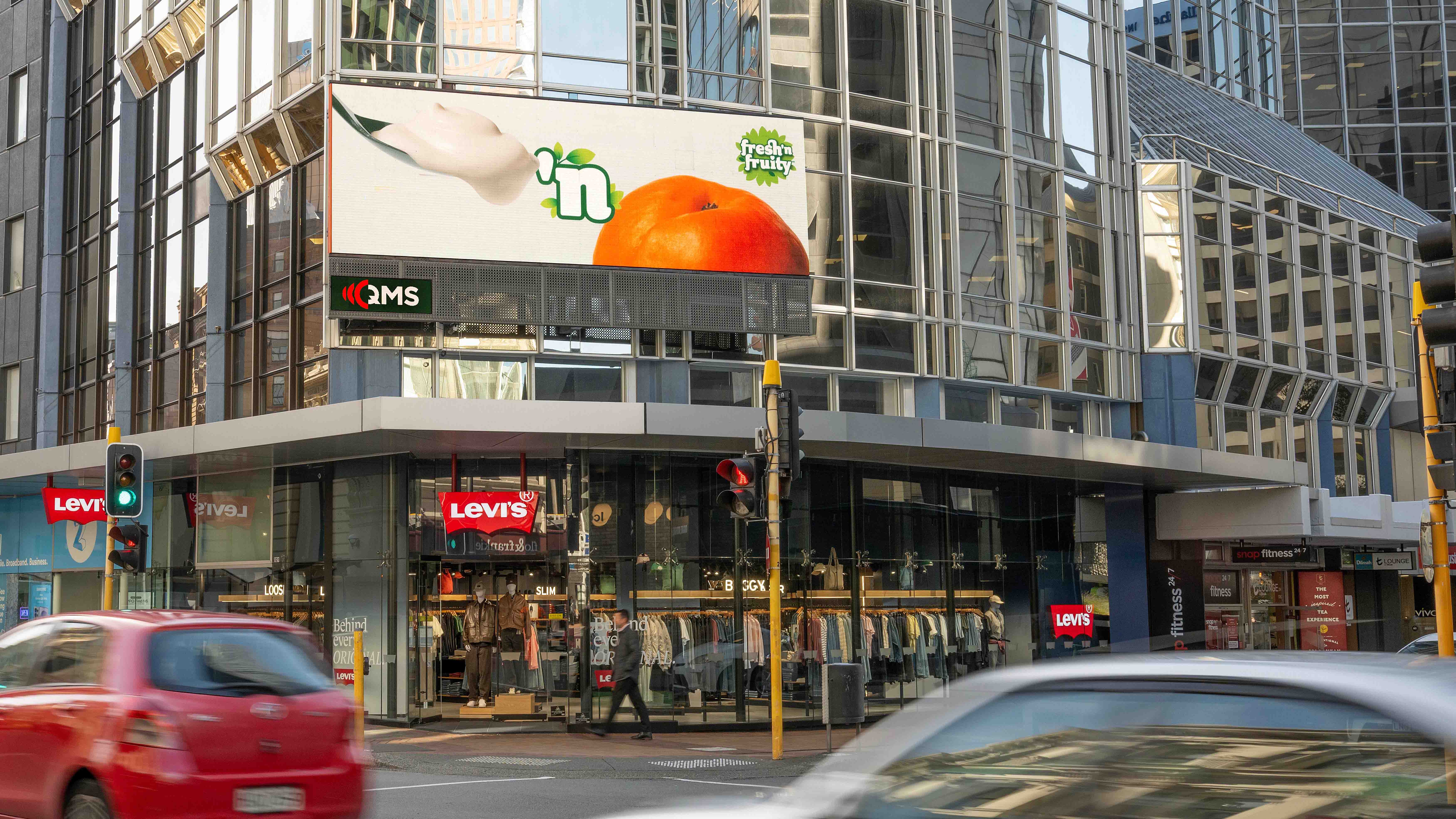 Fresh N Fruity_Digital Billboard_Wellington