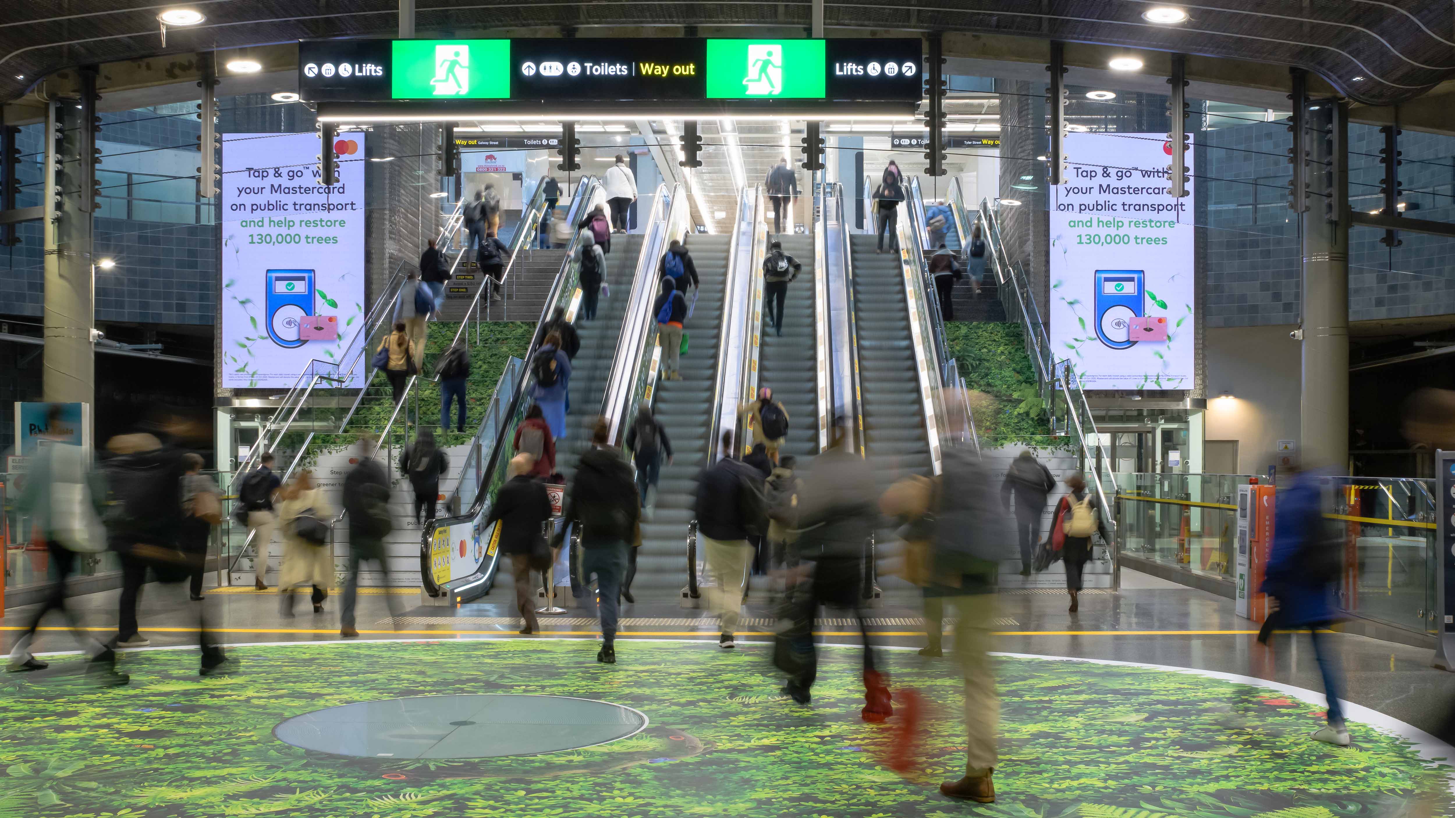 Mastercard Britomart Takeover -Towers - LI