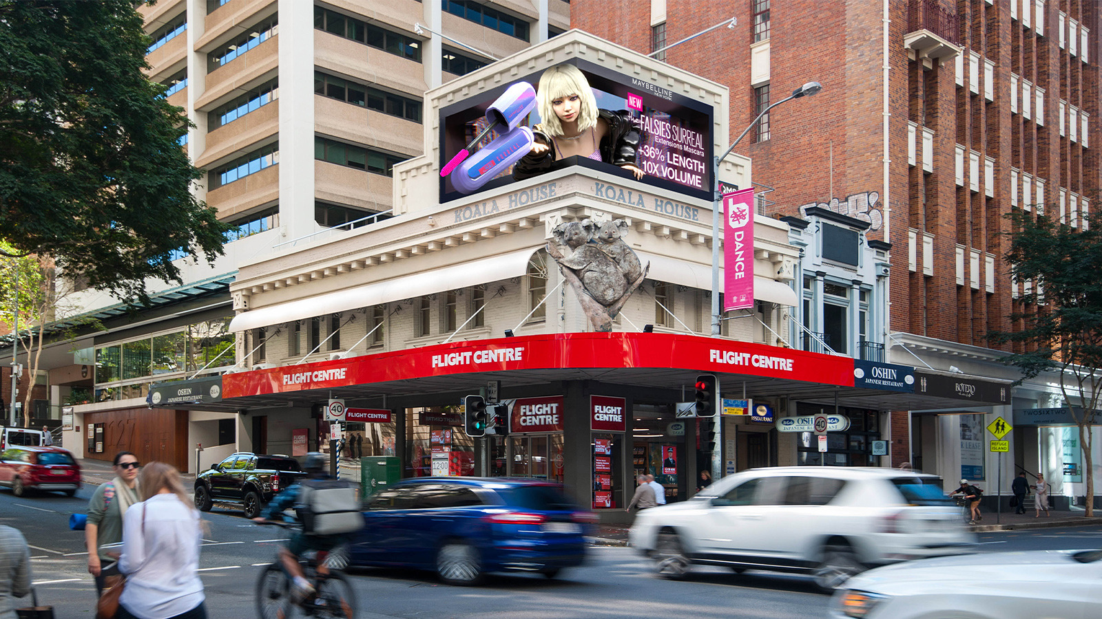 Maybelline Gets a 3DOOH Makeover with QMS