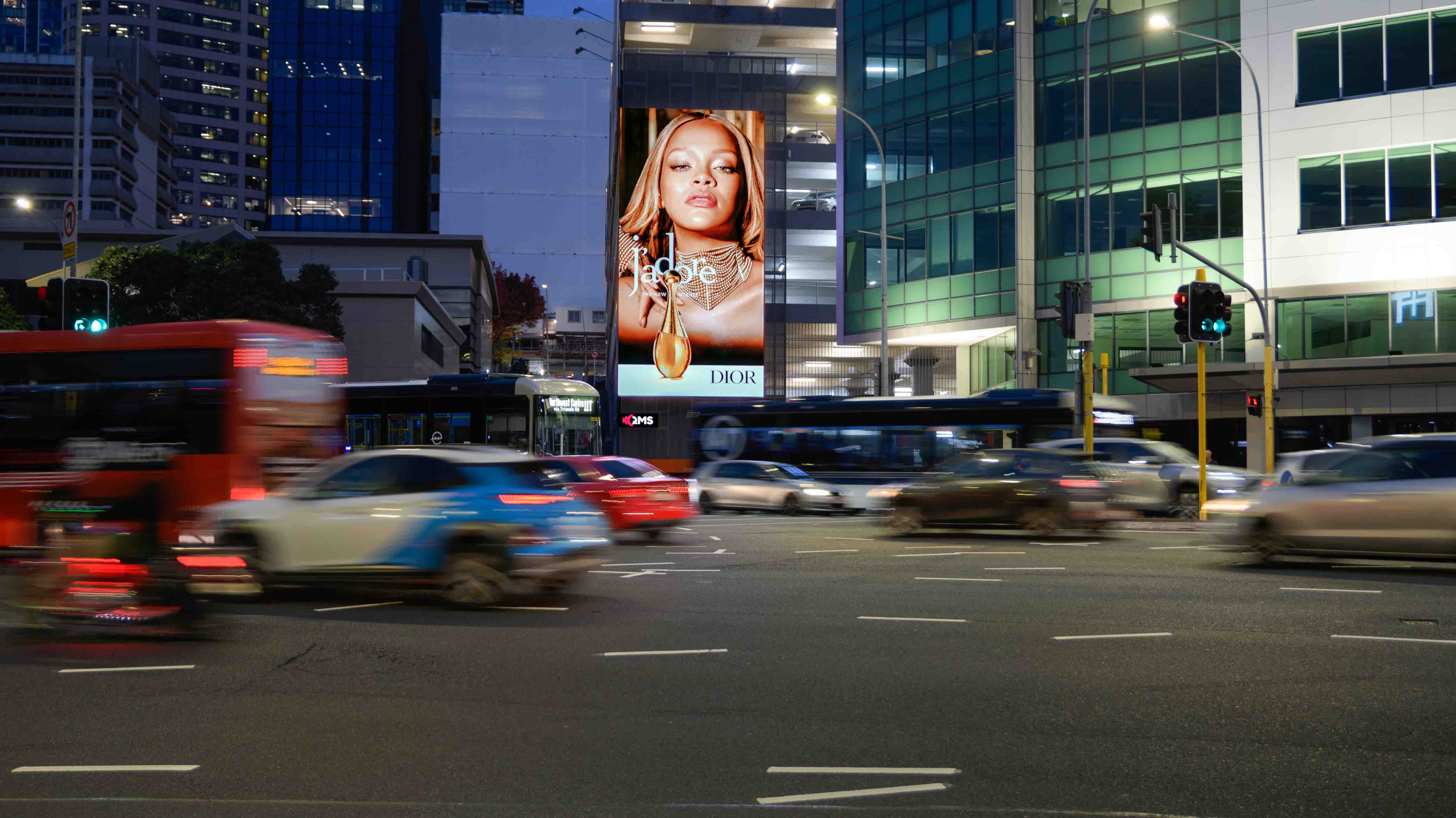 LVMH Dior Jadore AK9100 City Gateway Billboard Digital_Dusk