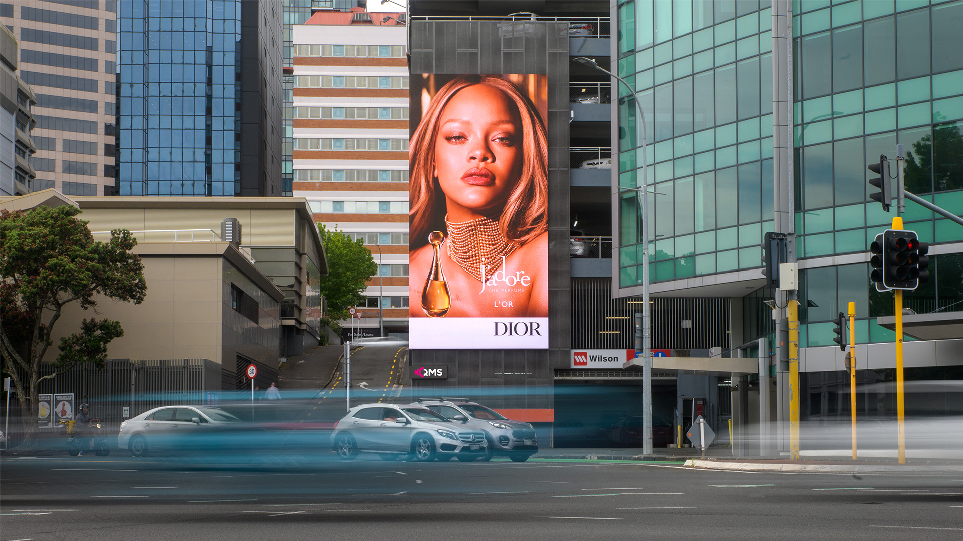 NZ_Dior_City Gateway_Auckland Digital Billboard