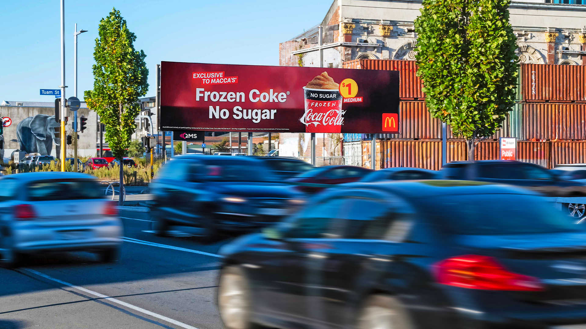 NZ__Coke Christchurch Static Billboard